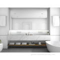 Corner Vanity/wash Basin with Cabinet Italian Wall Hung Countertop Open Shelf Bathroom Vanities Factory